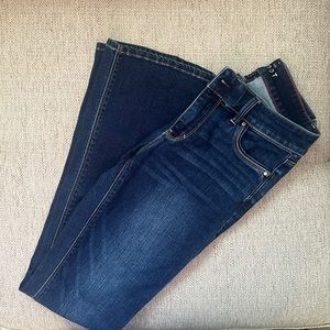 White House black market boot cut jeans